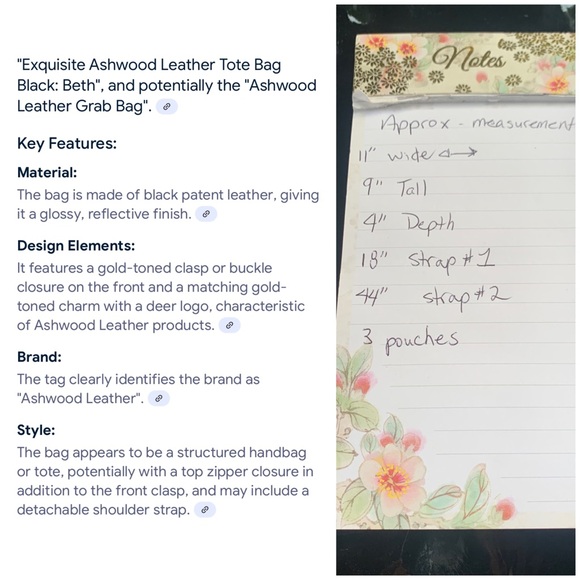 🆕 ASHWOOD Leather PATENT - British RARE - Picture 12 of 16